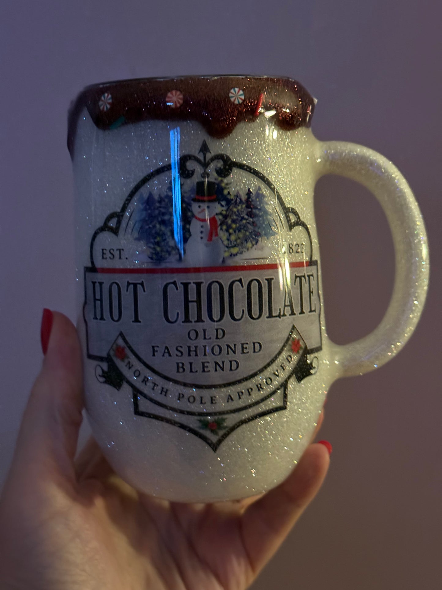 Hot chocolate 16oz mug