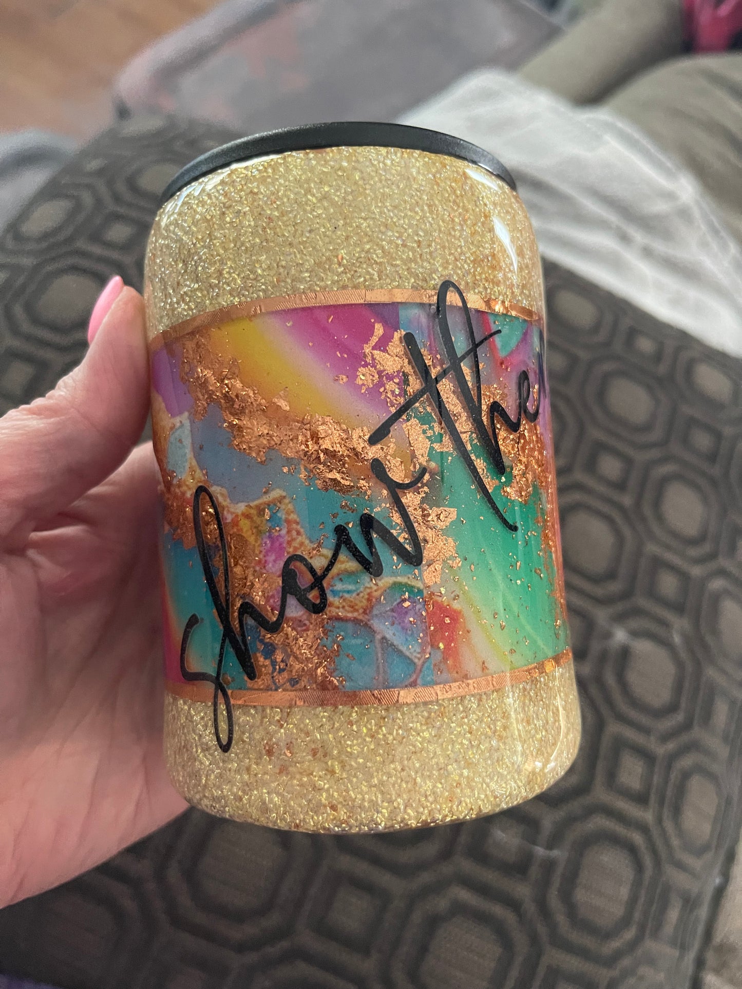 12oz can koozie show them