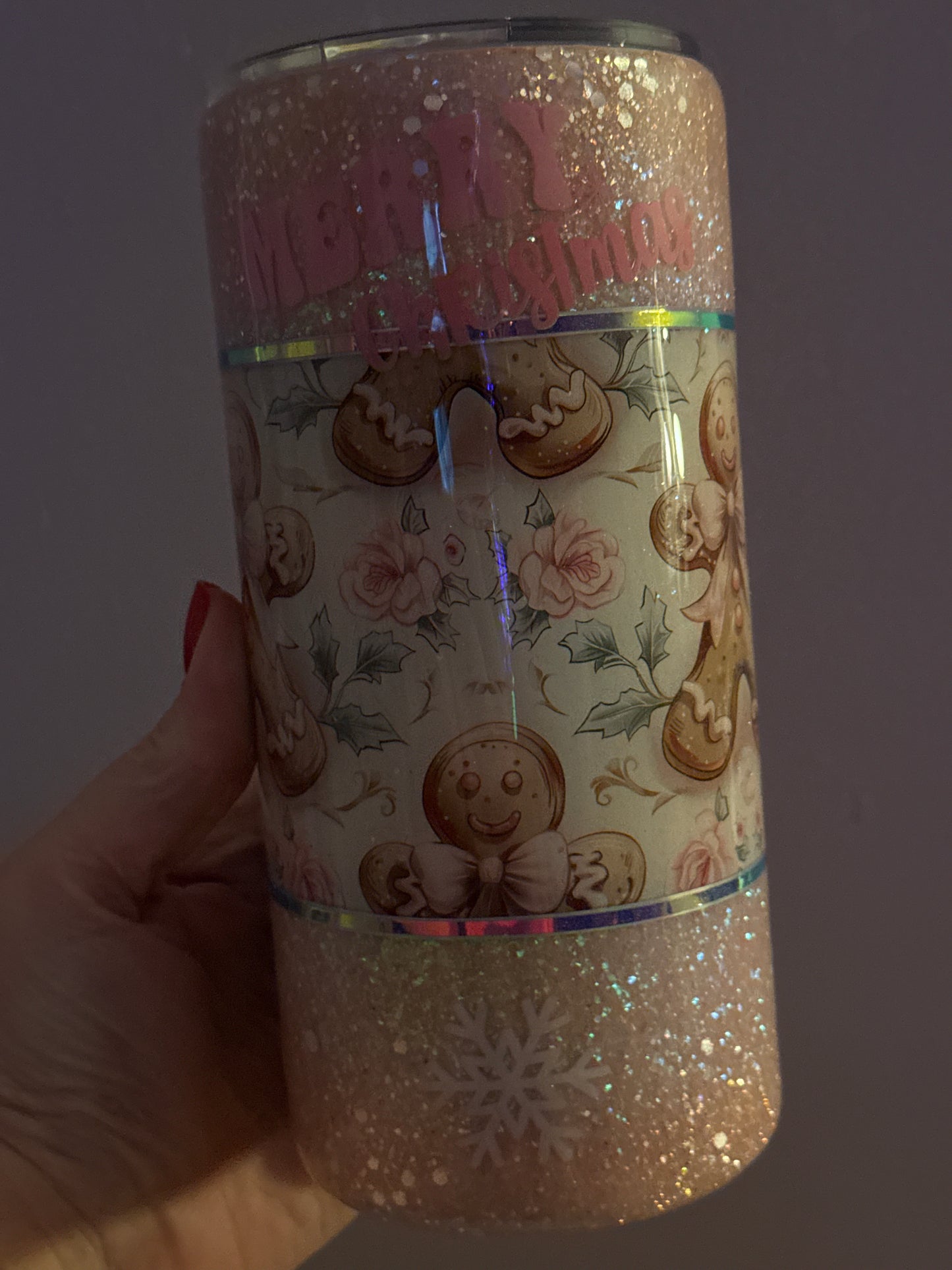 22oz gingerbread tumbler