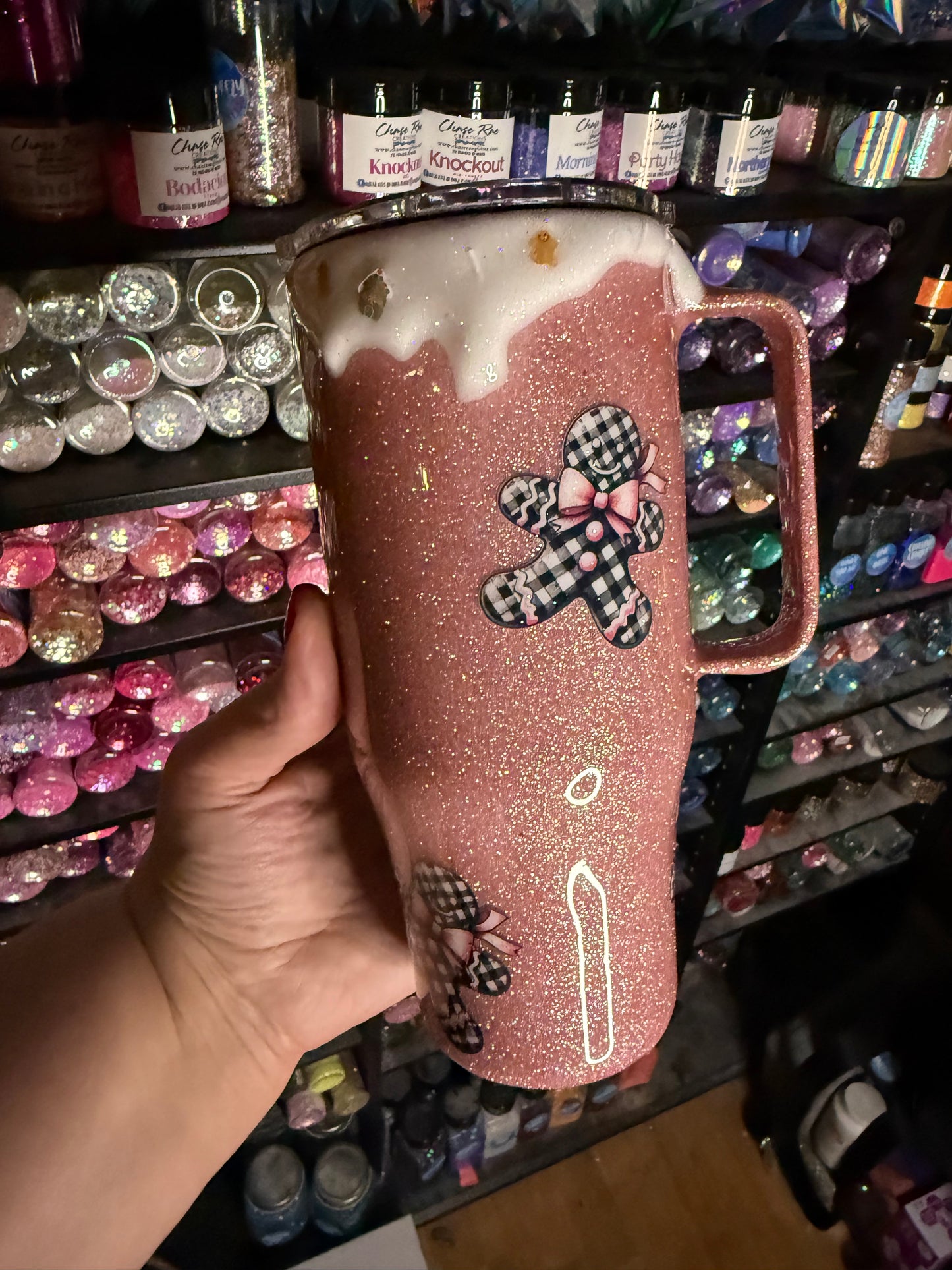 Gingerbread travel mug 24oz