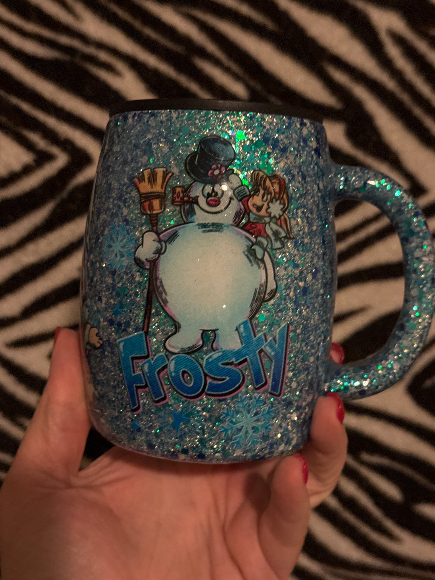 Frosty coffee mug 14oz