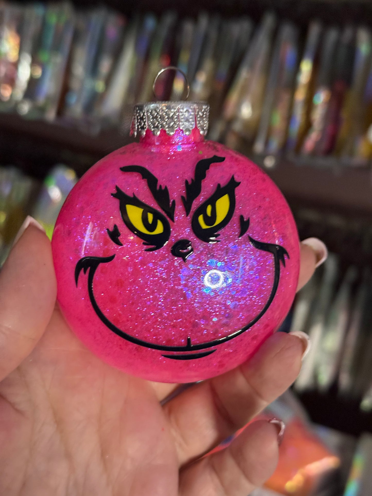 Pink grinch