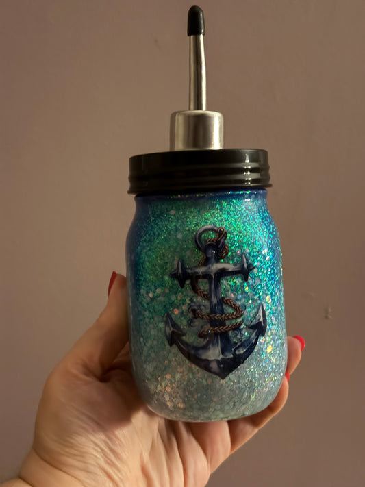 Olive oil anchor jar