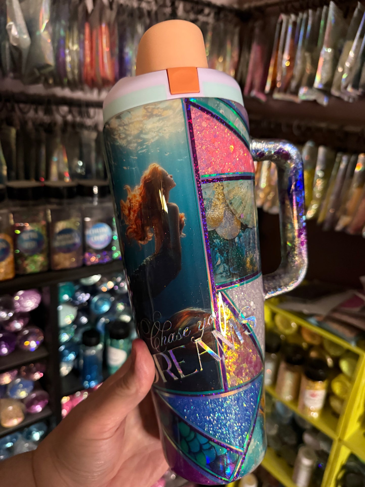 Mermaid multimedia 40oz owala