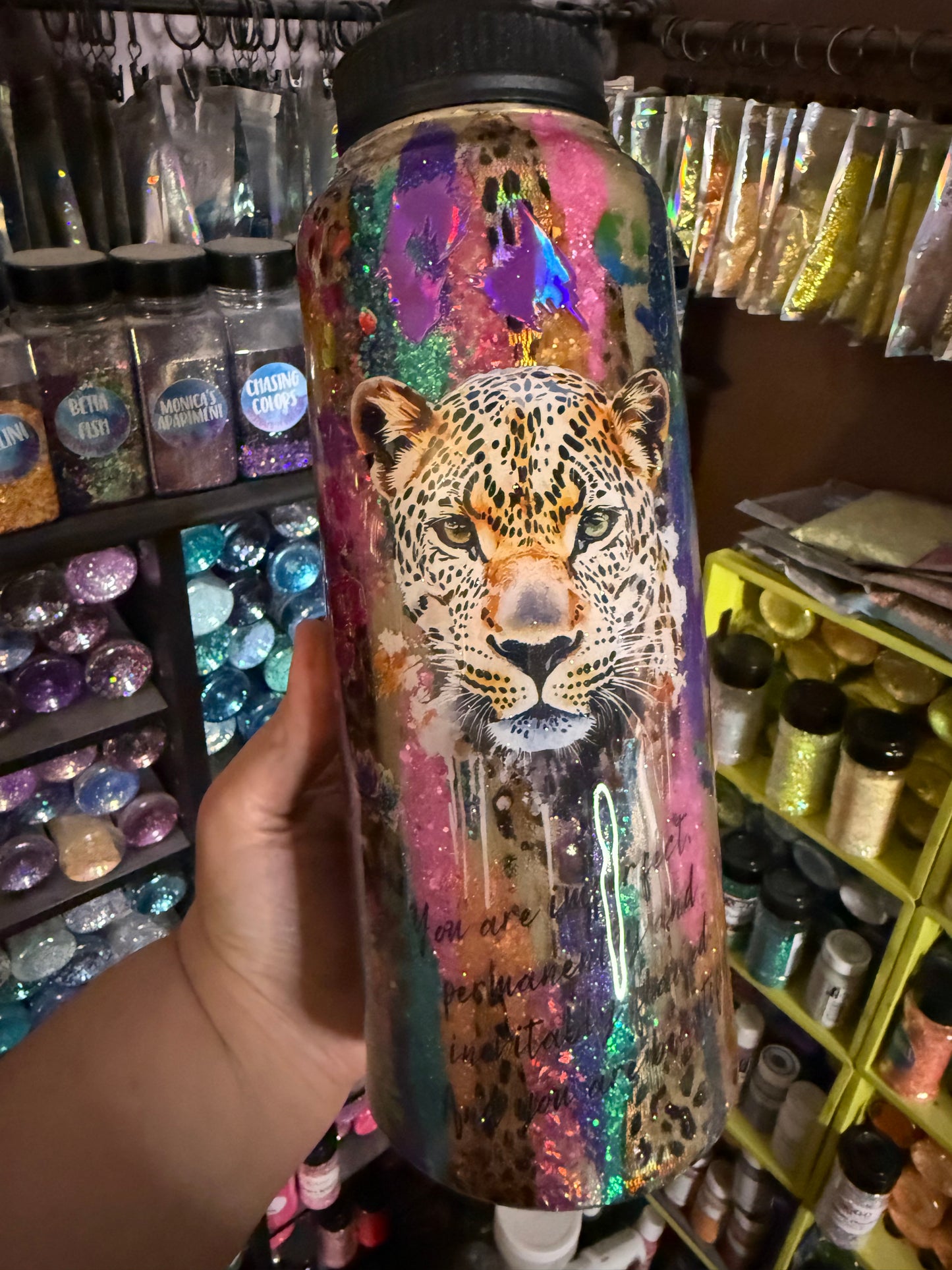 40oz leopard hydro