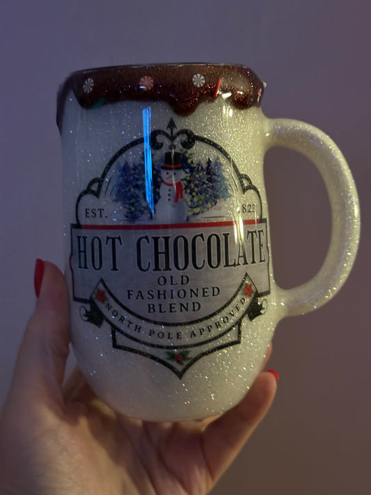Hot chocolate 16oz mug