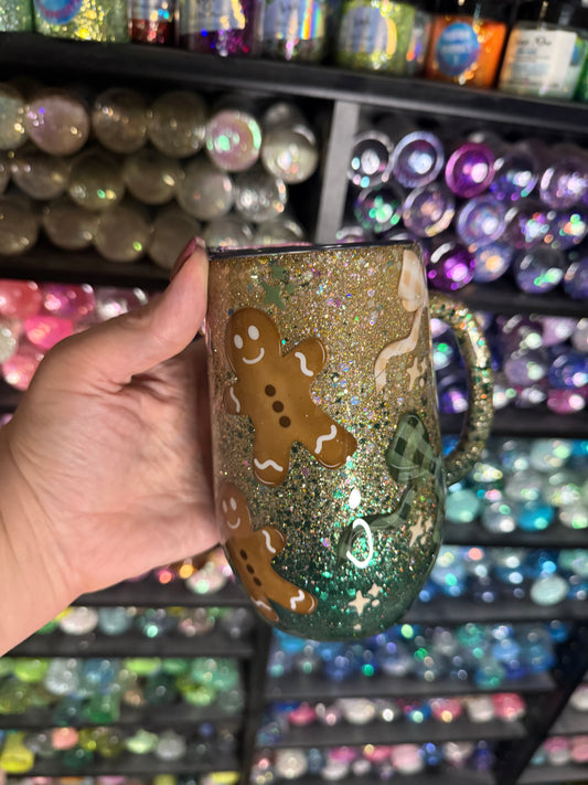16oz gingerbread coffee mug