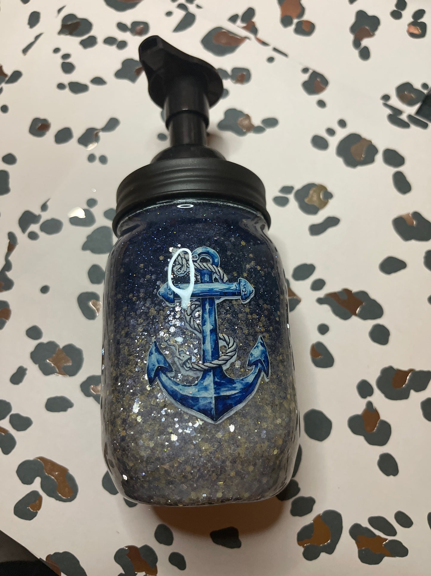 Anchor soap jar