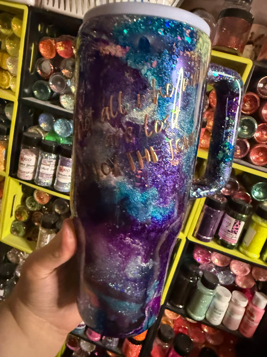 40oz Galaxy spillproof