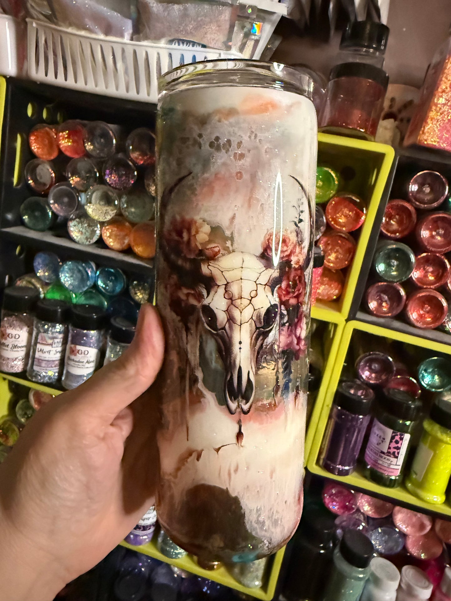 20oz western suspension marble
