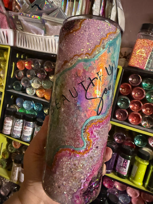 24oz beautiful soul geode