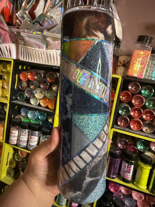 Know your worth 32oz mixed media