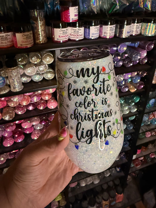 Christmas lights 17oz