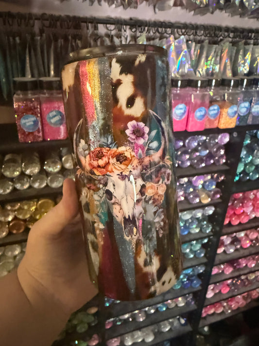 22oz bullskull throwdown