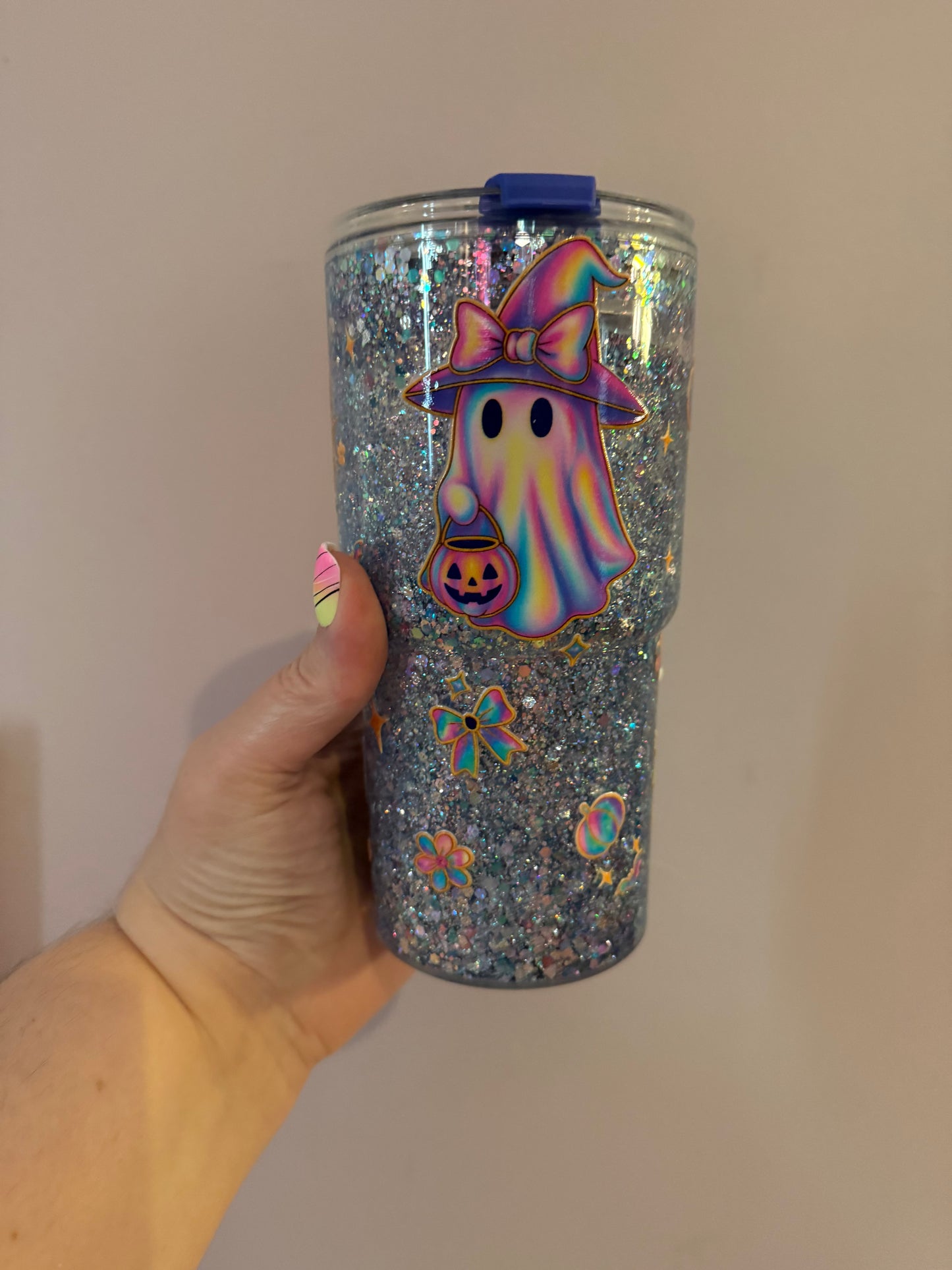 24oz ghost snowglobe